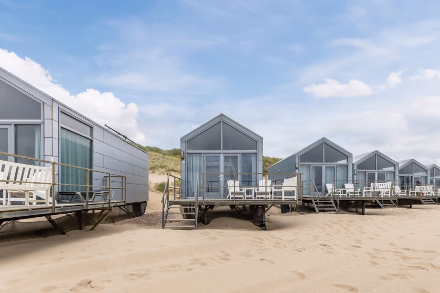 Strandhuisje Julianadorp – tot 6 personen, direct aan zee