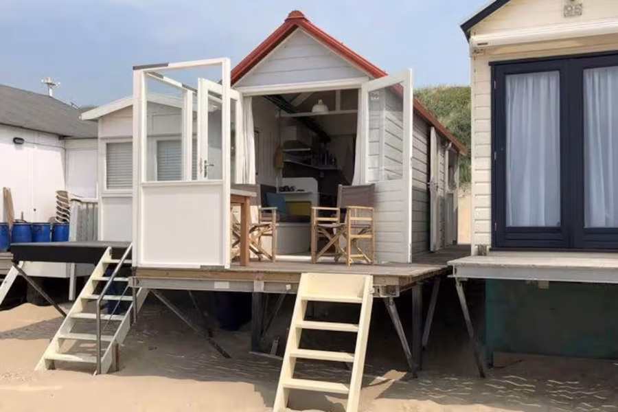 Authentiek Strandhuisje aan Zee bij Dishoek – Tussen Vlissingen en Zoutelande