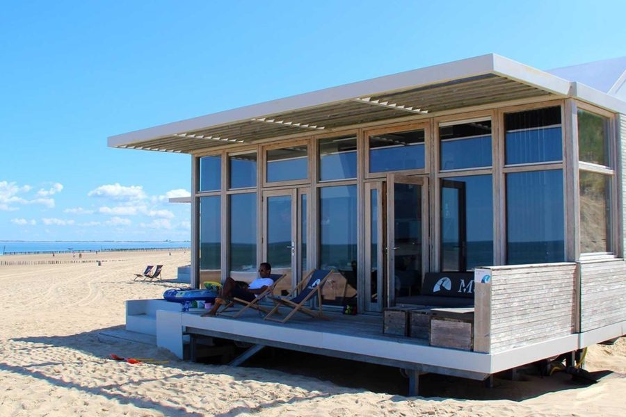 Luxe Design Strandhuisje aan Zee – Cadzand, Zeeland