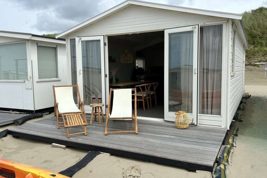 Strandhuisje 709 Grote Strand IJmuiden – Luxe en Ruimte voor 6 Personen aan Zee