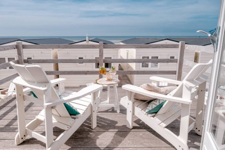 Luxe Eco Lodge op het Strand van Wijk aan Zee – Perfect voor 3 Personen