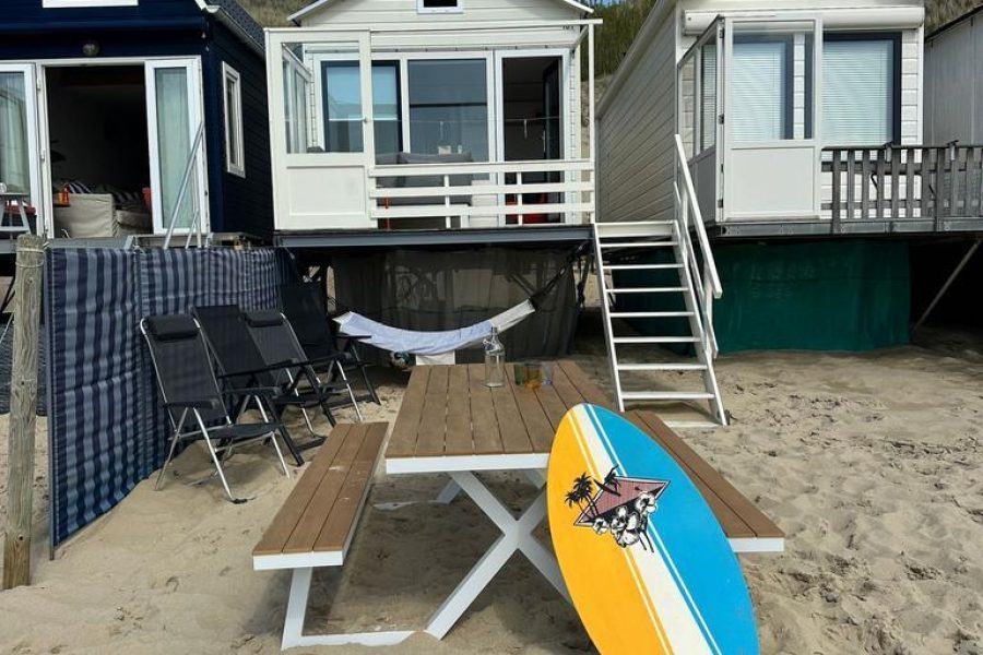 Strandhuisje Dishoek Zeeland – 5 personen | Direct op het strand
