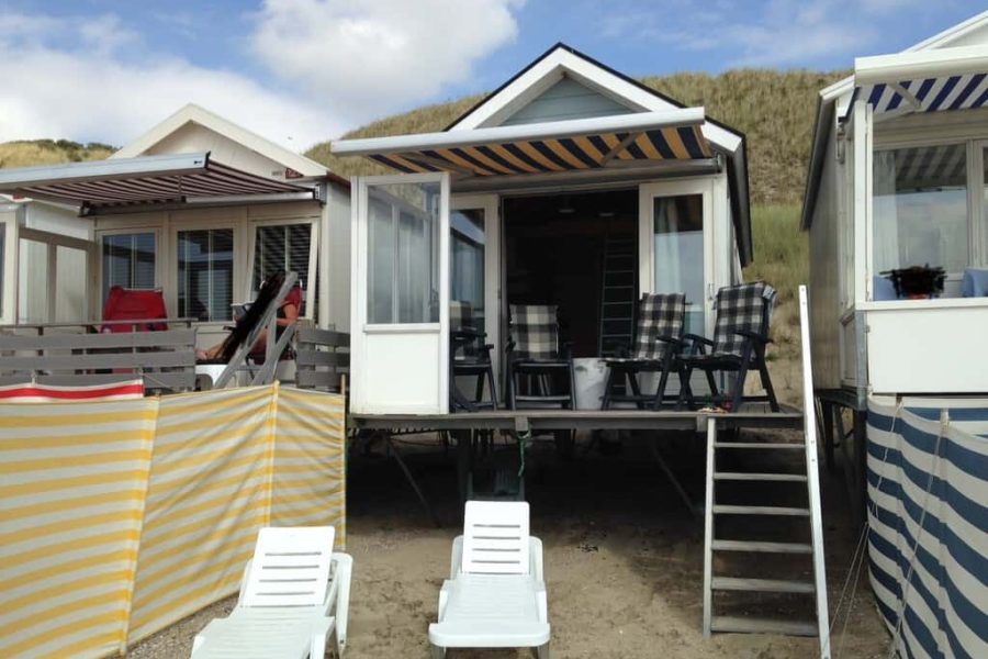 Licht en knus strandhuisje in Westduin | Zeezicht & 4 slaapplaatsen